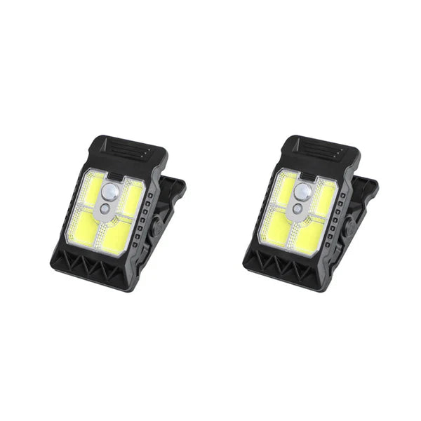 💡 Outdoor solar lamp with clip and motion sensor 🔥