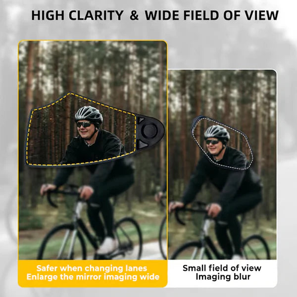 360 degree adjustable handlebar bike mirror (Buy 1 Get 1 Free)