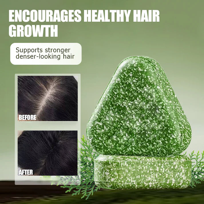 🧼 Strengthening Solid Shampoo – Botanical Formula for Balanced Scalp, Volume & Less Breakage | 🔥Buy 1 Get 1 Free 🔥