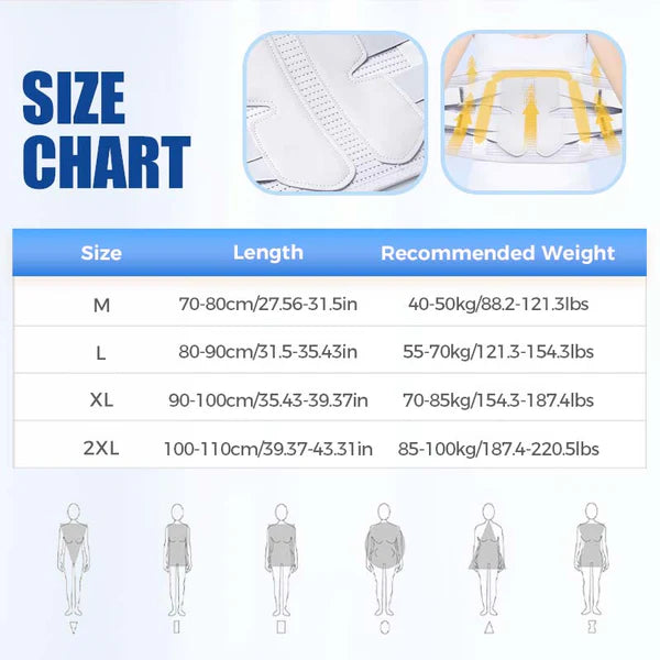 Lumbar support belt