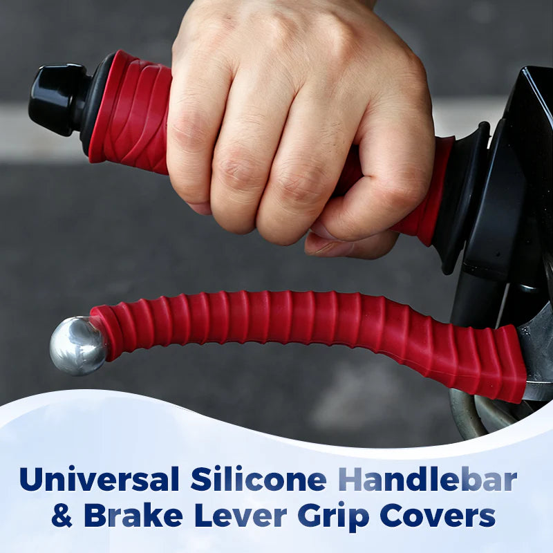 Universal Silicone Handlebar & Brake Lever Grip Covers Main image