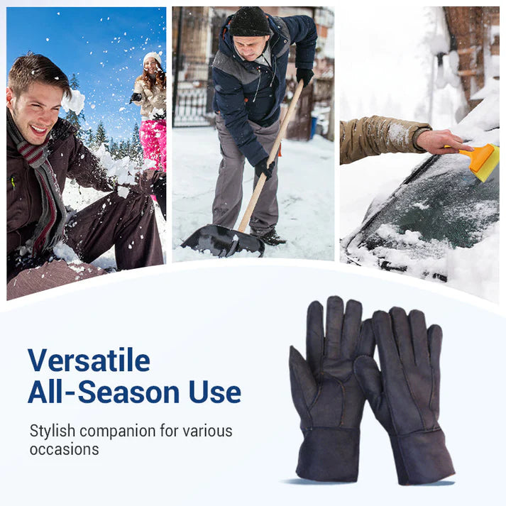 🎉50% OFF🎉Warm, soft and lined gloves with extended cuff
