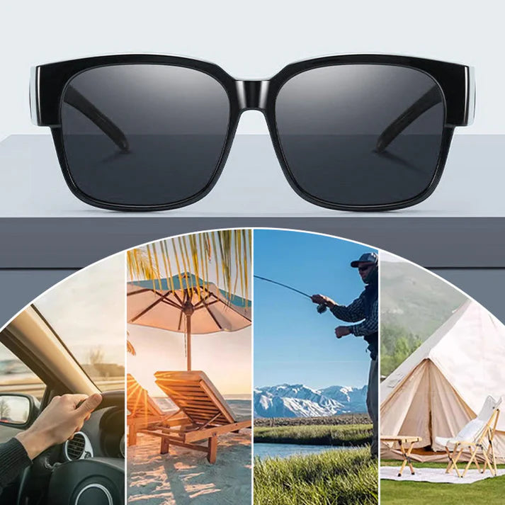 Polarized UV Dual-Use Protection Sunglasses Secondary image