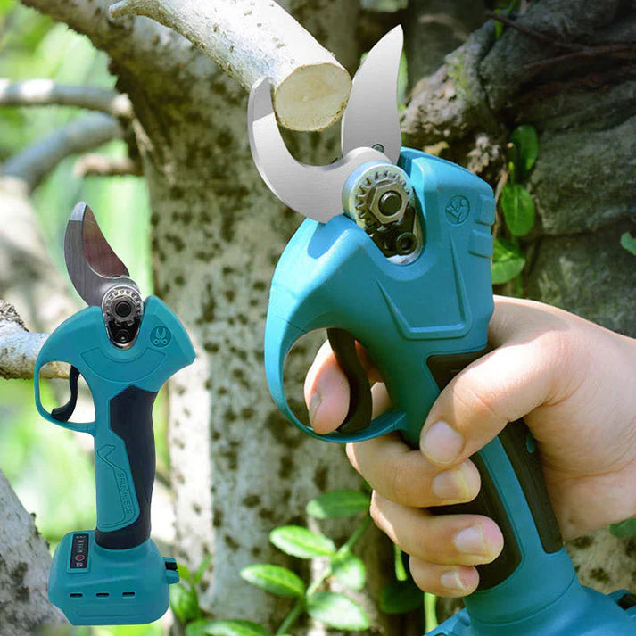 🔥 60% OFF! ✨ ELECTRIC GARDEN SHEARS - Battery Powered & 10mm Cutting Capacity, 2h Fast Charge, Ergonomic Design for Garden and Orchard 🌿🔋 Main image