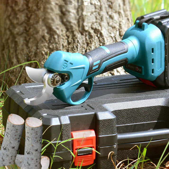 🔥 60% OFF! ✨ ELECTRIC GARDEN SHEARS - Battery Powered & 10mm Cutting Capacity, 2h Fast Charge, Ergonomic Design for Garden and Orchard 🌿🔋