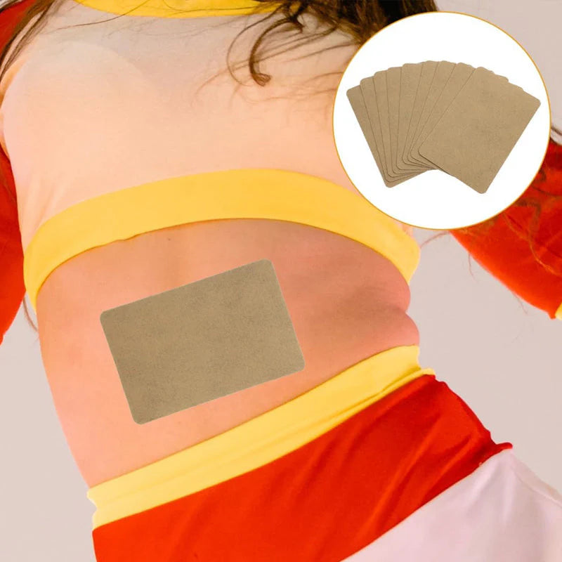 Ginger Pain Relief Patches – Natural Heat Therapy for Aches & Stiffness | Stick It Where It Hurts! 💆‍♀️