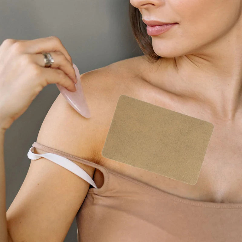 Ginger Pain Relief Patches – Natural Heat Therapy for Aches & Stiffness | Stick It Where It Hurts! 💆‍♀️