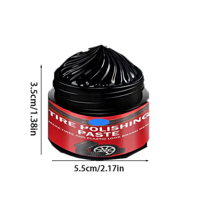 🔥Buy 1 Get 1 Free🔥Car Tire & Trim Renewal Paste – Deep Black Shine, UV Protection & Easy Application 💎